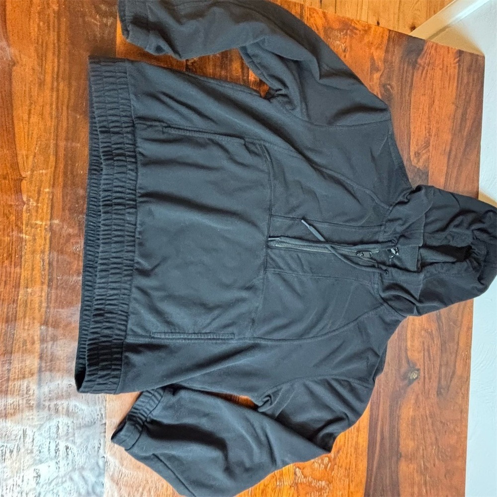 lululemon athletica Black Hooded Jacket